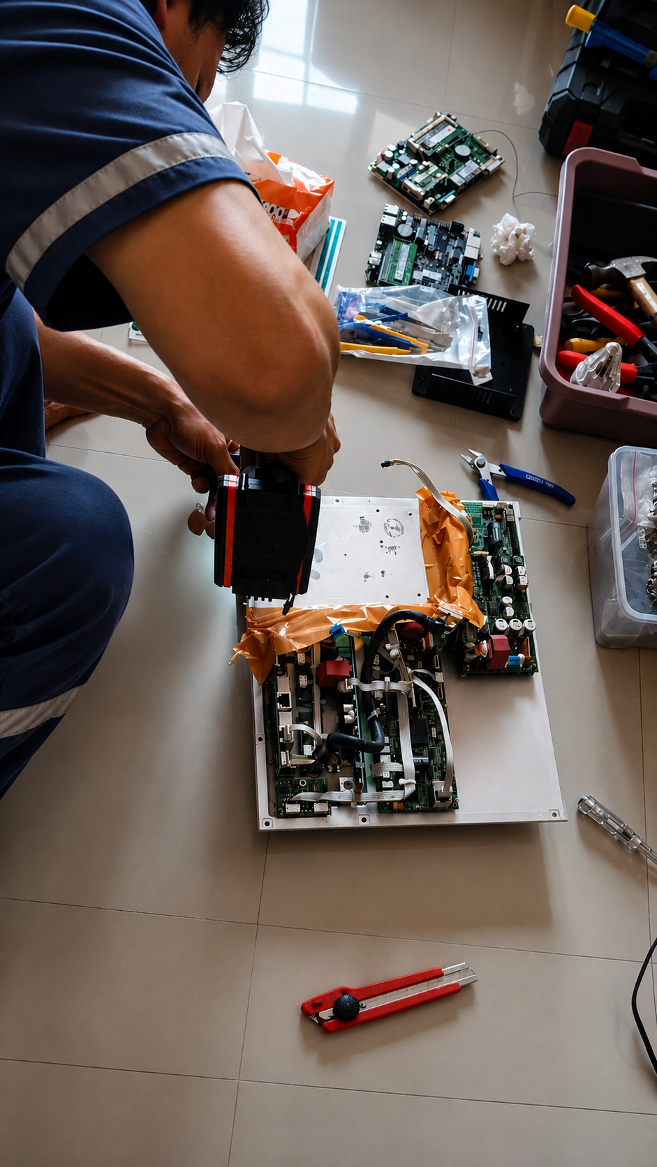 Pemasangan Module Anjungan