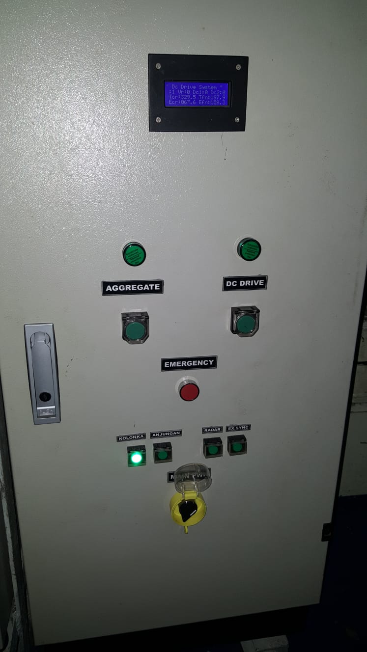 Panel Kontrol Tampak Depan